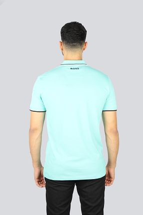 پولوشرت سبز مردانه پنبه ای BOSS - کد 893529697