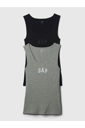 رکابی مشکی زنانه پنبه ای GAP - کد 814879595