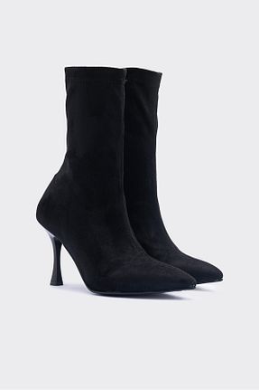 بوت / نیم بوت مشکی زنانه جیر SHOEMARK - کد 890820402