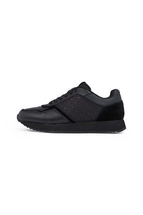 کفش اسنیکر مشکی مردانه بند دار Calvin Klein - کد 883828809