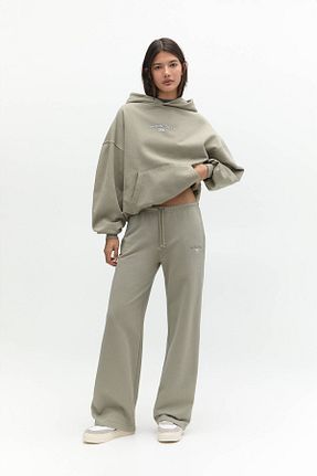 شلوار خاکی زنانه پنبه ای Pull & Bear - کد 893558863