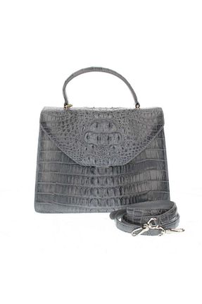 کیف دستی طوسی زنانه GROZ STORE - کد 893581224