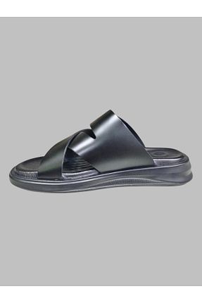 دمپائی مشکی زنانه پاشنه تخت Voyager - کد 893583047