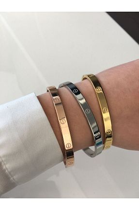 دستبند جواهر رنگی زنانه استیل (فولاد) VELİT VOLA - کد 896402084