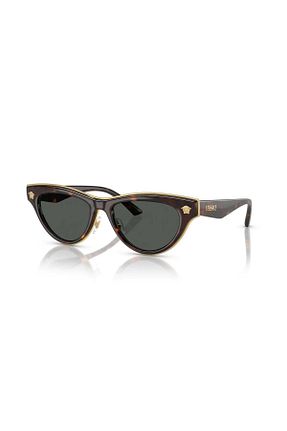 عینک آفتابی قهوه ای زنانه 52 Versace - کد 885633184