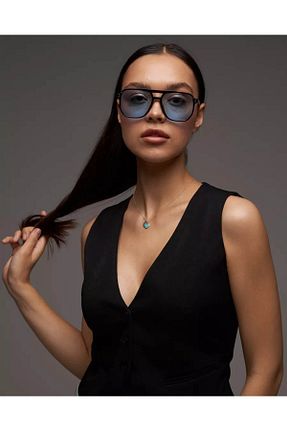 عینک آفتابی قهوه ای زنانه 50 STAOOM - کد 893590179