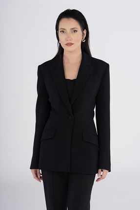 کت مشکی زنانه Blazer PEARL - کد 786422057