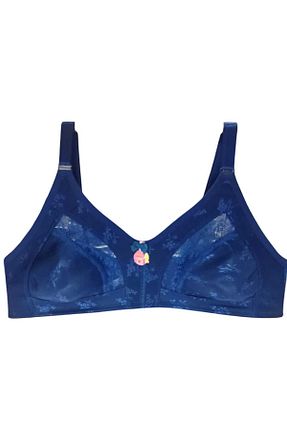سوتین ورزشی سرمه ای زنانه طرح دار wear treasure - کد 895626022