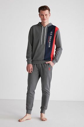 ست لباس راحتی طوسی مردانه ساده U.S. Polo Assn. - کد 767131129