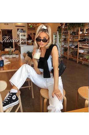 عینک آفتابی مشکی زنانه UV400 Kinary - کد 750261352
