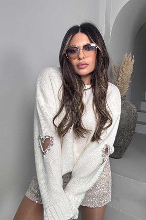پلیور نباتی زنانه ساده Sohotique By P - کد 893740713