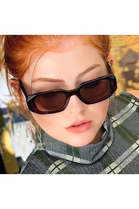 عینک آفتابی قهوه ای زنانه UV400 Kinary - کد 354475997