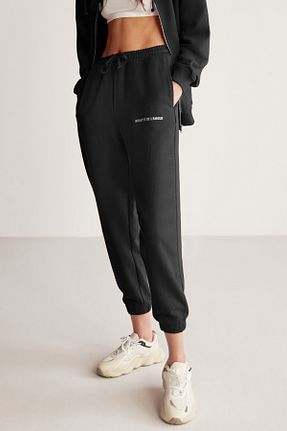 شلوار کرمگن مشکی زنانه Relaxed GRIMELANGE - کد 876833072