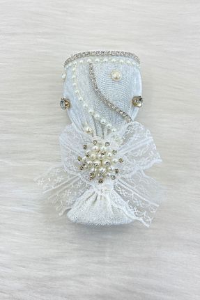 عقد و عروسی و حنابندان سفید ZEYMERADE - کد 893783107