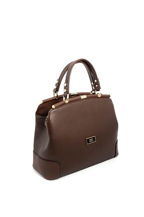 کیف دستی قهوه ای زنانه سایز متوسط Silver Polo - کد 895644468
