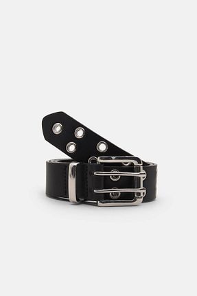 کمربند مشکی زنانه پلی اورتان Pull & Bear - کد 893790973