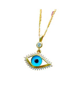 گردنبند نقره زرد زنانه 925 عیار lpsankara - کد 893844560