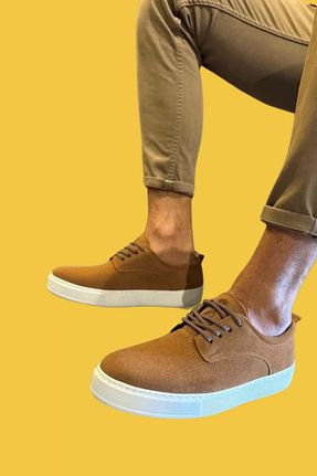 کفش کژوال قهوه ای مردانه چرم مصنوعی shoecide - کد 788856452