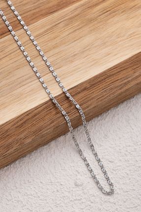 گردنبند استیل ( فولاد ) زنانه استیل ضد زنگ ByFlorya Jewelry - کد 859404346