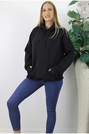 سوئیشرت مشکی زنانه ساده Keops - کد 893943103