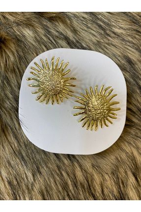 گوشواره جواهر طلائی میخ Tılsım Bijuteri - کد 893935030
