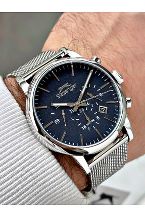ساعت مچی طوسی مردانه 41-45 میلی متر Slazenger - کد 893900866