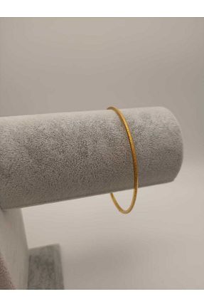 دستبند استیل (فولاد) زرد زنانه استیل (فولاد) TLSMACCESORIES - کد 893956124