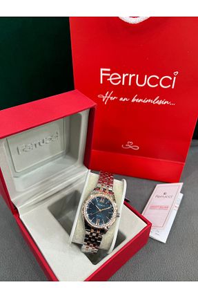 ساعت مچی متالیک زنانه 31-35 میلی متر Ferrucci - کد 893962328