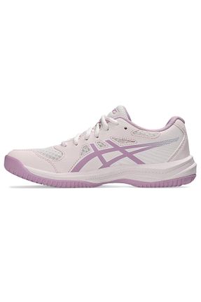 کفش والیبال صورتی زنانه چرم مصنوعی Asics - کد 893993422