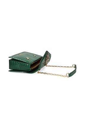 کیف دوشی سبز زنانه Love Moschino - کد 894034700