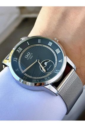 ساعت مچی قهوه ای مردانه 41-45 میلی متر Q&Q - کد 852746973