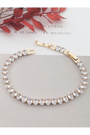 دستبند استیل (فولاد) طلائی زنانه استیل ضد زنگ Siya Silver - کد 830655038