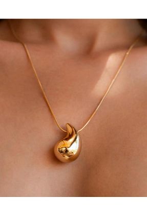 گردنبند استیل ( فولاد ) بژ زنانه استیل (فولاد) ZÜMRA - کد 894077604