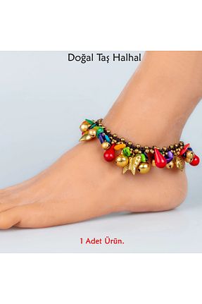 خلخال جواهر رنگی زنانه سنگ طبیعی by evrenmusti - کد 894078594