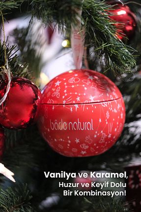 شمع قرمز Vanilya Bade Natural - کد 894114084