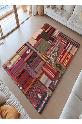 فرش زرشکی آنتی آلرژی BLGHOME - کد 894095501