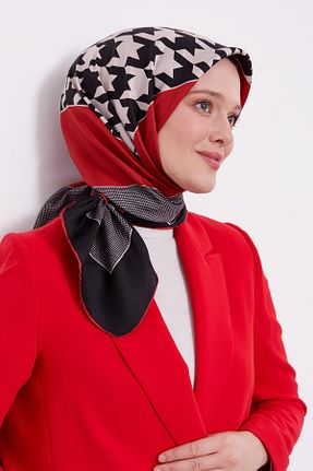 روسری قرمز İpek Tivil Levidor - کد 894112390