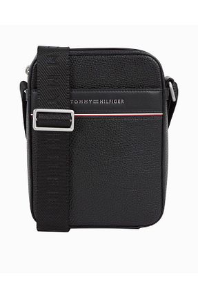 کیف دوشی مشکی مردانه Tommy Hilfiger - کد 883835770