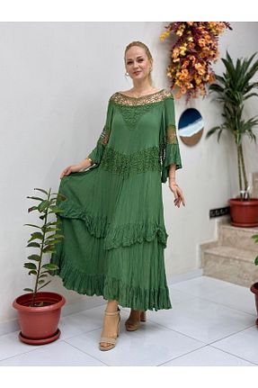 لباس خاکی زنانه بافتنی Punta Otantik - کد 894169264