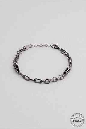 دستبند نقره متالیک زنانه 925 عیار So Chic - کد 885893712