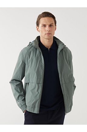 کاپشن سبز مردانه رگولار LC Waikiki - کد 894351499