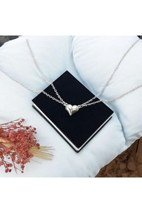 گردنبند استیل ( فولاد ) طوسی زنانه استیل (فولاد) Brassis - کد 892325385