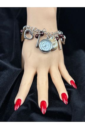 ساعت مچی قهوه ای زنانه فلزی SEDEF TAKI - کد 894299989