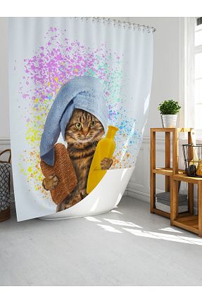 پرده حمام نباتی 1 Tropikhome - کد 759249672
