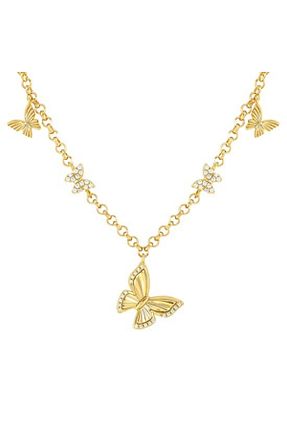 گردنبند استیل ( فولاد ) طلائی نقره NOMİNATİON - کد 894463347