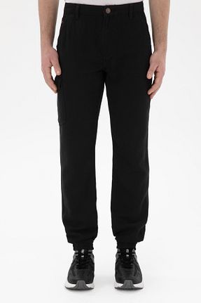 شلوار مشکی مردانه بافتنی U.S. Polo Assn. - کد 894435406