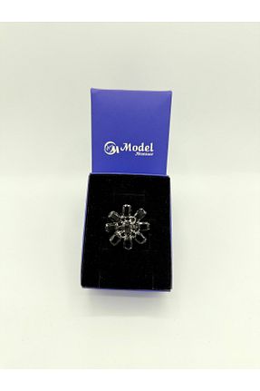 سنجاق سینه طوسی زنانه فلزی model aksesuar - کد 374653650