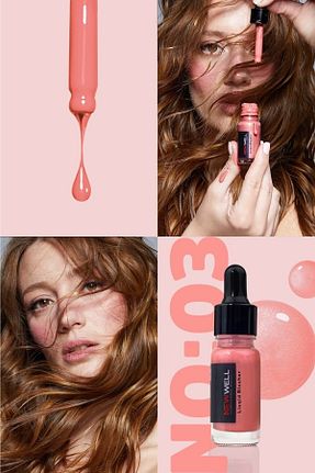 رژگونه صورتی Işıltılı New Well - کد 647438499