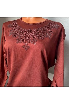 بلوز سایز بزرگ رنگی زنانه گشاد NAZ GİYİM - کد 896825028