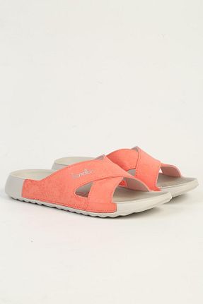 دمپائی صورتی زنانه چرم مصنوعی Benetton - کد 894501560